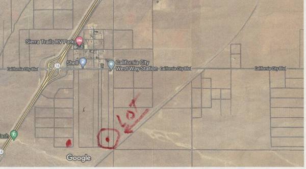 $14,000 / 108000ft2 - R-4 Zoned 2.5 ACRES FOR SALE (CALIFORNIA CITY)s