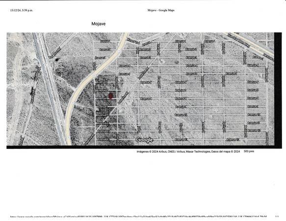 $7,500 / 7500ft2 - LOT FOR SALE (MOJAVE CITY, CA.)s