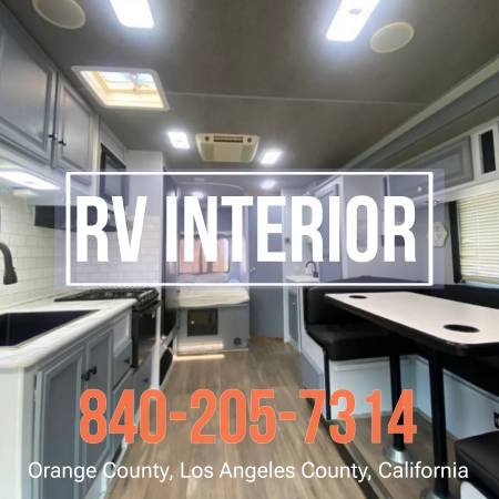 RV Interior, Camper Van Interior, and RV Interior Remodeling (Los Angeles, call 840-205-7314)s