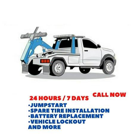 24/7 Roadside Assistance: Flat Tire, Battery Jump Near Me, Fuel (Los Angeles)s