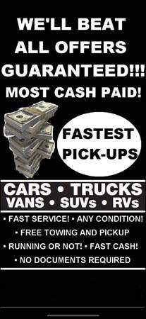 Cash for Cars, We Buy Cars, All Types, Any Condition Free Pickup (Orange County) Cash for Cars, We Buy Cars, All Types, Any Condition Free Pickup (Orange County)