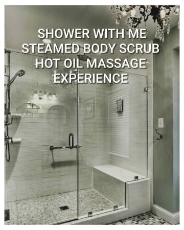 Shower With Me Body Scrub, Hot Oil Massage Experience, Wax, Trim, Shave (DTLA Arts District) Shower With Me Body Scrub, Hot Oil Massage Experience, Wax, Trim, Shave (DTLA Arts District)