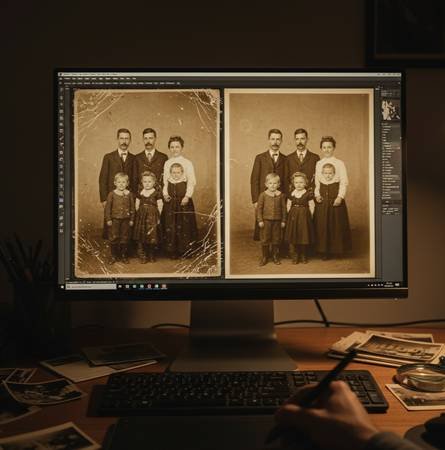 Photoshop, Photo Restoration, People Removal, Background Changes, etc. (Canoga Park)s