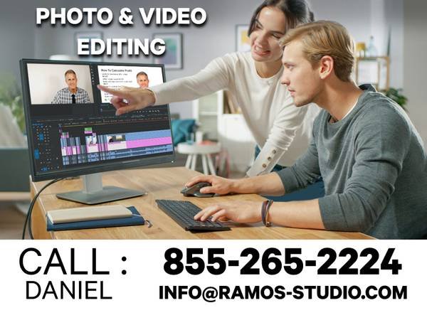 Video / Photo Editor / Design ~ YouTube, Promos - 855-265-2224 (Budget Friendly, 1-3 Day Turnaround) Video / Photo Editor / Design ~ YouTube, Promos - 855-265-2224 (Budget Friendly, 1-3 Day Turnaround)