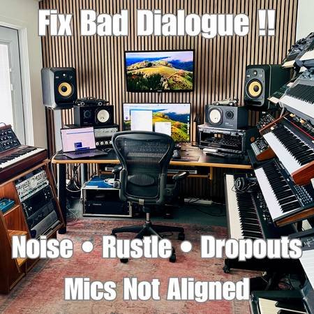Fix Bad Dialogue – Indie Films / Docs / Podcasts (Hollywood) Fix Bad Dialogue – Indie Films / Docs / Podcasts (Hollywood)