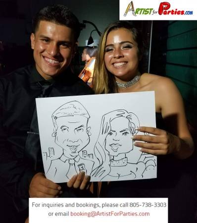 Caricature Artist for Your Event (SF Valley and Around LA) Caricature Artist for Your Event (SF Valley and Around LA)
