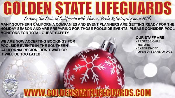 Holiday Poolside Party Safety – Pool Monitors Available December 1–23 (Southern California) Holiday Poolside Party Safety – Pool Monitors Available December 1–23 (Southern California)