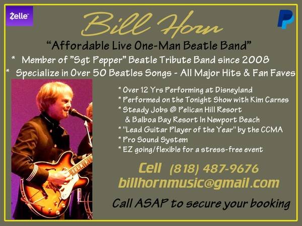 One-Man Beatle Band Performing in Canyon Country One-Man Beatle Band Performing in Canyon Country