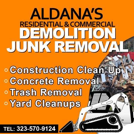 JUNK REMOVAL & DEMOLITION JUNK REMOVAL & DEMOLITION