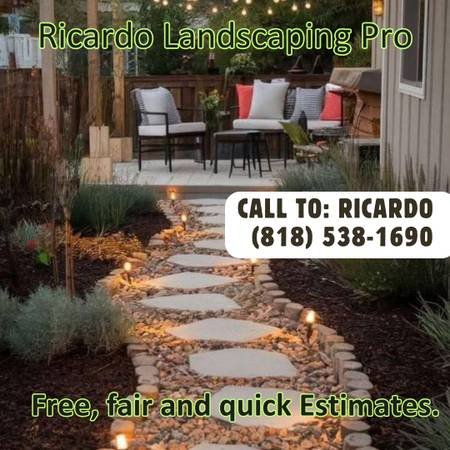 RICARDO Gardening, Landscaping, Trees, Maintenance. Estimates (SF Valley, Los Angeles, SG Valley, more.) RICARDO Gardening, Landscaping, Trees, Maintenance. Estimates (SF Valley, Los Angeles, SG Valley, more.)