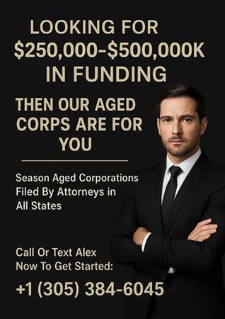 Aged Corps That ACTUALLY Unlock $500K in Funding? YES!! Aged Corps That ACTUALLY Unlock $500K in Funding? YES!!