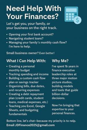 Personal, Family, and Business Budget, Cash Flow, and Forecasting Education!s