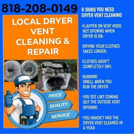 Dryer Vent Cleaning, Dryer Repair, Dryer Vent Replacement (Duct Cleaning, Lint Removal, Overheating Dryer?) Dryer Vent Cleaning, Dryer Repair, Dryer Vent Replacement (Duct Cleaning, Lint Removal, Overheating Dryer?)
