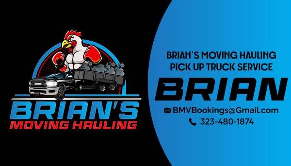 Brian’s Moving and Hauling Services Brian’s Moving and Hauling Services