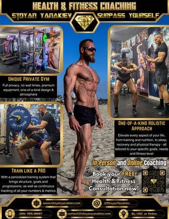 Health & Fitness Coaching for the Driven (Los Angeles (USC) / Online) Health & Fitness Coaching for the Driven (Los Angeles (USC) / Online)