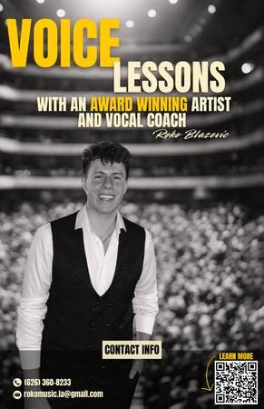 Award Winning Vocal Coach, Voice Lessons, Singing Lessons (Pasadena) Award Winning Vocal Coach, Voice Lessons, Singing Lessons (Pasadena)