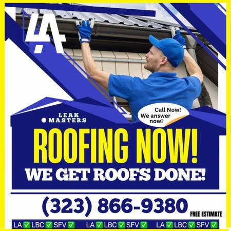 Leak Master Roofer - Roof Repair and Gutters - Free Roofing Estimate (All County, Call 24-7 (323)866-9380 for a Quick Quote Same Day) Leak Master Roofer - Roof Repair and Gutters - Free Roofing Estimate (All County, Call 24-7 (323)866-9380 for a Quick Quote Same Day)