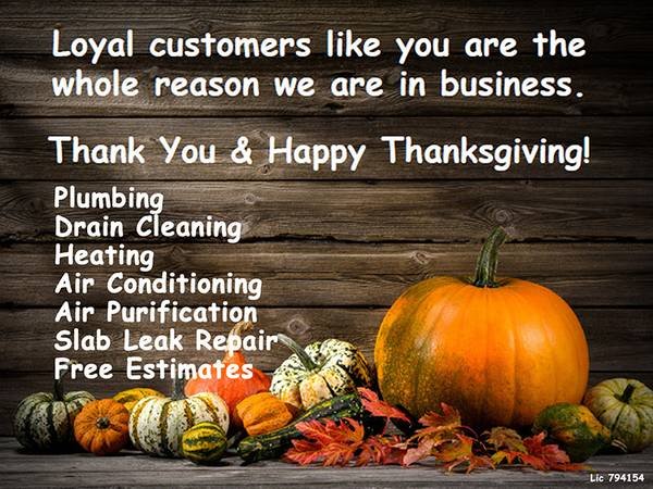 Free Estimate for Plumbing, Drain Cleaning, Water Heater, and A/C Repair Service (Free Estimates HEATING Drain Cleaning Slab Leak)s