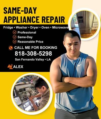 Appliance Repair Service for Refrigerator, Washer, Dryer, and Oven (Granada Hills) Appliance Repair Service for Refrigerator, Washer, Dryer, and Oven (Granada Hills)