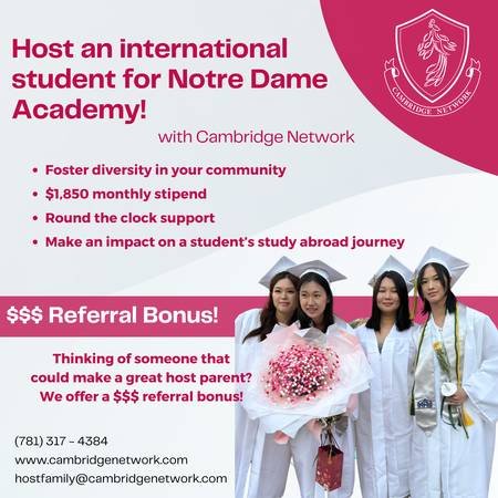 Host an International Student and Earn $1,850 per Month in the LA Areas