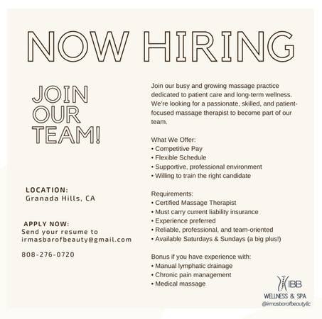 Certified Massage Therapists