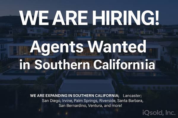 Real Estate Agents Wanted!s