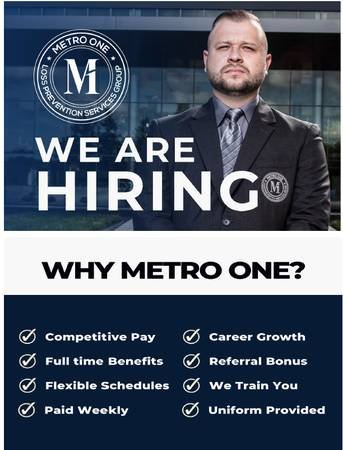 Hiring Event for Loss Prevention Officers (Los Angeles, CA)s