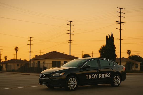 EV Drivers Wanted for South LA Area – Earn $20 per Ride Plus 75% of Fares with Troy Rides (South LA)s